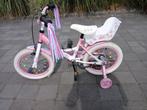 16" Kinderfiets in zeer goede staat met leuke accessoires, Ophalen, Zo goed als nieuw