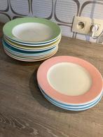 Vintage 14 pastel borden, Ophalen