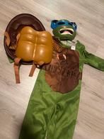 Verkleedpak ninja turtles pak, masker en schild (5-6jaar), Ophalen, Zo goed als nieuw
