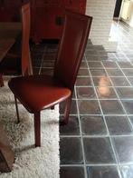 Marmeren vierkante tafel met bij tafel en 4designstoelen, Ophalen