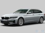 Voiture de tourisme BMW 530 E. Caméra LED en cuir Navi, Autos, Cuir, Argent ou Gris, Entreprise, Carnet d'entretien