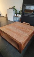 Teak salontafel 110 x 110, Enlèvement