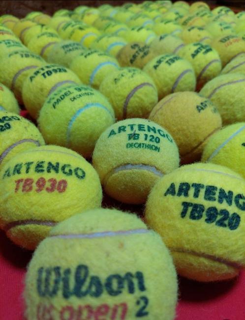 Tennisballen Atp, Wilson, Artengo,..., Sport en Fitness, Tennis, Gebruikt, Ballen, Wilson, Ophalen of Verzenden