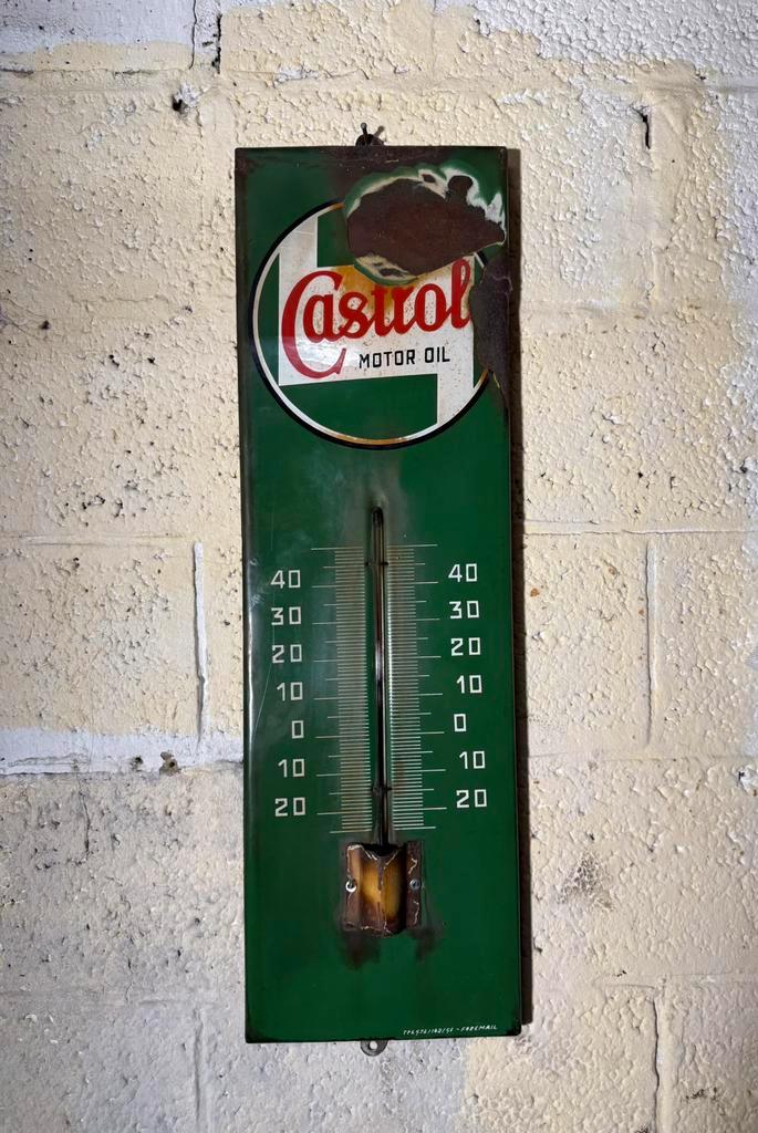 Thermomètre émaillée, Collections, Marques & Objets publicitaires, Comme neuf, Enlèvement ou Envoi