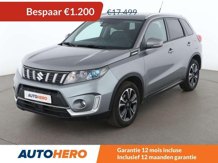 Suzuki Vitara 1.4 S 4x4 (bj 2019, automaat), Auto's, Suzuki, Te koop, Vitara, 4x4, ABS, Achteruitrijcamera, Adaptive Cruise Control