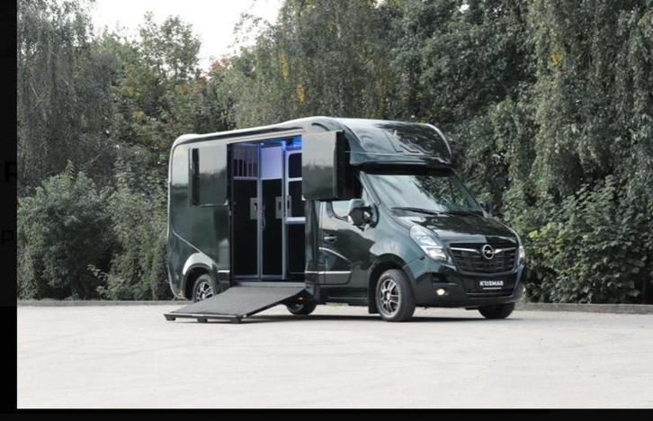 *** TE HUUR Luxe KRISMAR paardencamionette ***, Dieren en Toebehoren, Paarden en Pony's | Trailers en Aanhangwagens, Ophalen