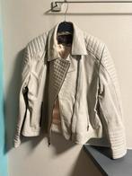 Echt lederen jas, Kleding | Dames, Ophalen, Zo goed als nieuw, Maat 42/44 (L), Beige