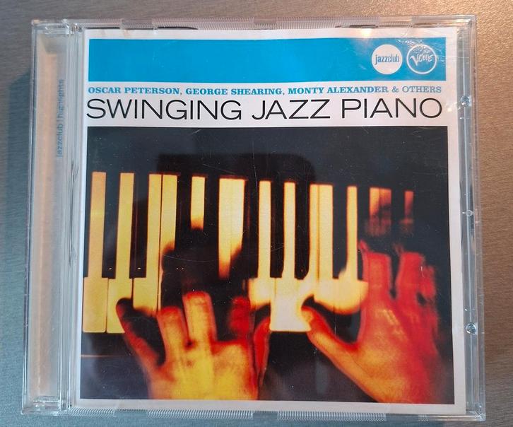 Cd. Swinging Jazz Piano. (Verve, Remastered)., Cd's en Dvd's, Cd's | Jazz en Blues, Jazz, Ophalen of Verzenden