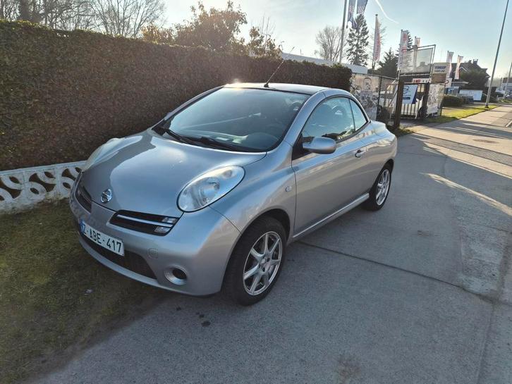 Nissan Micra Cabrio 1.5 Benzine (55.700)km, Auto's, Nissan, Bedrijf, Te koop, Micra, Airconditioning, Centrale vergrendeling, Elektrische ramen