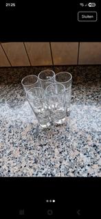 Verres à liqueur Van Hoorebeke 5 pièces, Enlèvement ou Envoi