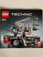 Lego Technic 8071 Bucket Service Truck - 100% Complet NO BOX, Ensemble complet, Lego, Utilisé
