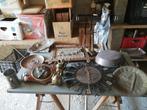 Lot d'objet en cuivre et étain 60 €, Antiquités & Art, Antiquités | Bronze & Cuivre, Enlèvement, Cuivre