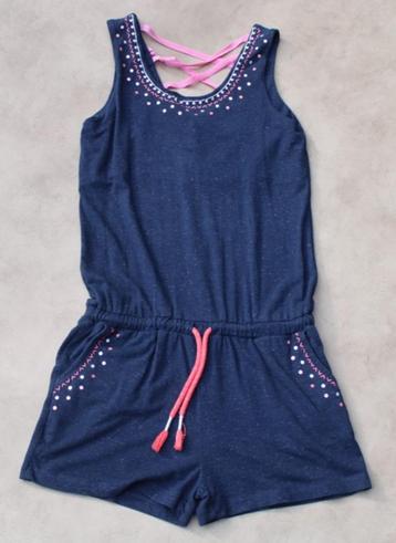  Korte donkerblauwe jumpsuit van Someone - maat 164 beschikbaar voor biedingen