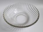 Ronde glazen kom - 21cm, Verre, Enlèvement, Utilisé, Autres styles