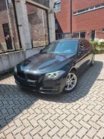Bmw 520d f10 184 pk automaat euro 6, Auto's, BMW, Automaat, Zwart, Leder, 5 deurs