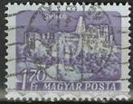 Hongarije 1960 - Yvert 1401 - Kastelen (ST), Timbres & Monnaies, Timbres | Europe | Hongrie, Affranchi, Envoi