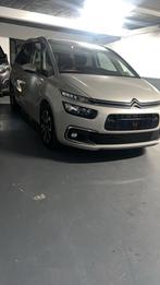 Citroën c4 Space tourer 7 places, Auto's, Citroën, Monovolume, Zwart, 4 cilinders, Leder en Stof