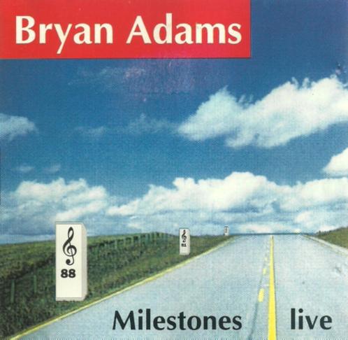 CD Bryan ADAMS - Mijlpalen..live - Rhode Island 1988, Cd's en Dvd's, Cd's | Rock, Gebruikt, Verzenden
