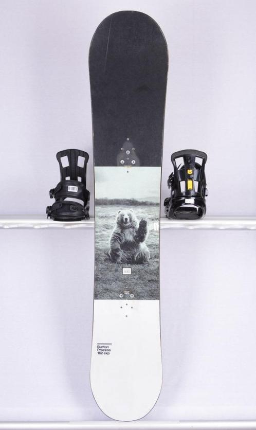 144 cm snowboard BURTON PROCESS EXP, black/gr, Sport en Fitness, Snowboarden, Gebruikt, Board, Verzenden