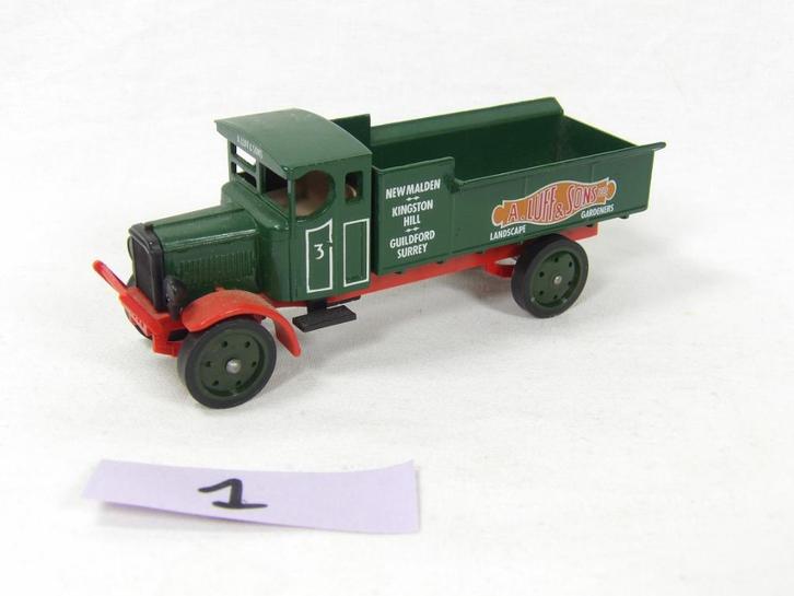 Models of Yesteryear - Y09 1920 Leyland 3 Ton (1), Hobby en Vrije tijd, Modelauto's | 1:43, Ophalen of Verzenden