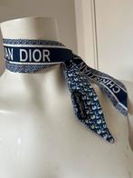 Christian Dior Mitzah blauw-witte zijde, Kleding | Dames, Mutsen, Sjaals en Handschoenen, Ophalen of Verzenden