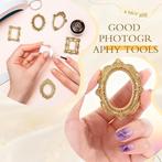 Set van 10 mini gouden vintage fotolijsten | GRATIS LEVERING, OULIGAY, -, Verzenden, -