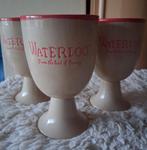 Bierglazen Waterloo 1 euro per kruik, Verzamelen, Biermerken, Ophalen, Nieuw