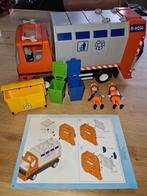 Playmobil Vuilniswagen (compleet), Kinderen en Baby's, Speelgoed | Playmobil, Ophalen, Gebruikt, Complete set