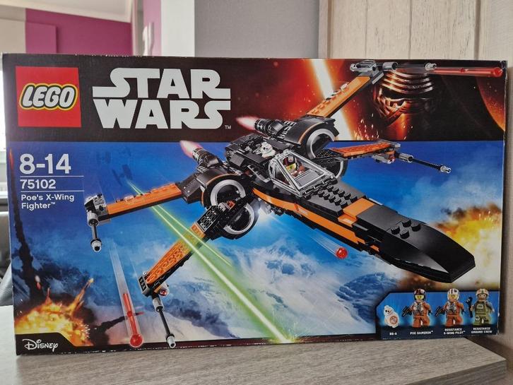 Lego Star Wars 75102 Poe's X-Wing Fighter Episode VII BB-8, Kinderen en Baby's, Speelgoed | Duplo en Lego, Zo goed als nieuw, Lego