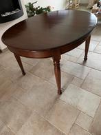 Eettafel, Huis en Inrichting, Tafels | Eettafels, Ophalen, Gebruikt, Landelijk, Vijf personen of meer