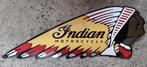 Indian motorcycles emaille bord mancave decoratie borden, Reclamebord, Ophalen of Verzenden, Zo goed als nieuw