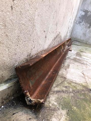 Stalen ijzer H balken 5m, Doe-het-zelf en Bouw, Ophalen, IJzer