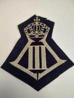 Zadel Badge Rijkswacht/Gendarmerie Leopold 3, Verzamelen, Militaria | Algemeen, Rijkswacht, Ophalen of Verzenden
