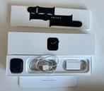 Apple watch serie 5 44mm Space Grey, Handtassen en Accessoires, Smartwatches, Ophalen, Gebruikt, IOS, Grijs