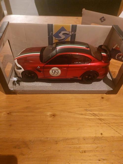 ALFA ROMEO Giulia, Hobby en Vrije tijd, Modelauto's | 1:18, Nieuw, Auto, Solido, Ophalen