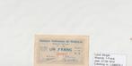 BELGIE 1 FRANK JAAR:27.08.1914, Ophalen of Verzenden