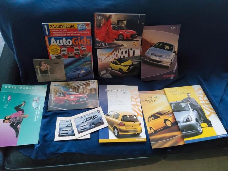 Documentatie Toyota Yaris 1999 2017 uniek, Verzamelen, Automerken, Motoren en Formule 1, Gebruikt, Ophalen
