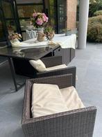Tuinset met glaze blad, Tuin en Terras, Tuinsets en Loungesets, Ophalen, Tuinset