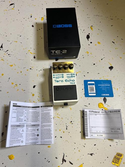 Boss TE-2 Tera Echo, Muziek en Instrumenten, Effecten, Zo goed als nieuw, Delay of Echo, Ophalen of Verzenden