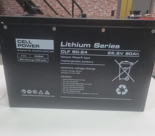 Cellpower Lithium Accu 24V 80Ah, *NIEUW*, Watersport en Boten, Accessoires en Onderhoud, Nieuw, Onderhoud en Reparatie, Ophalen