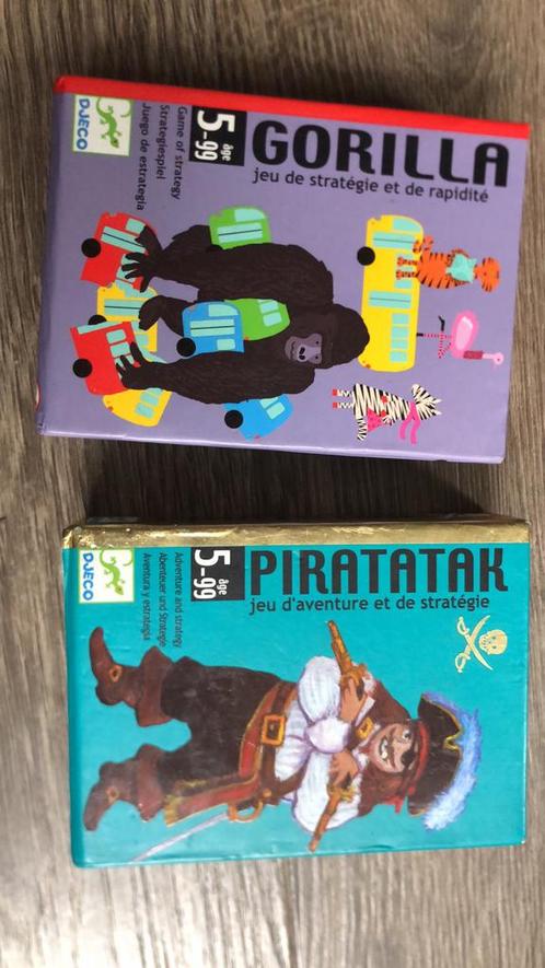 Piratatak en gorilla (van djeco), Hobby & Loisirs créatifs, Jeux de société | Jeux de cartes, Enlèvement ou Envoi