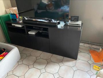 Ikea Besta tv meubel, Ophalen, 150 tot 200 cm, Zo goed als nieuw, Minder dan 100 cm