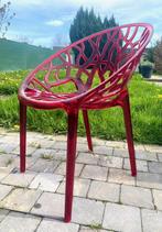 Chaises design GEO rouges ALTER EGO - Lot de 6, Overige materialen, Vijf, Zes of meer stoelen, Zo goed als nieuw, Ophalen