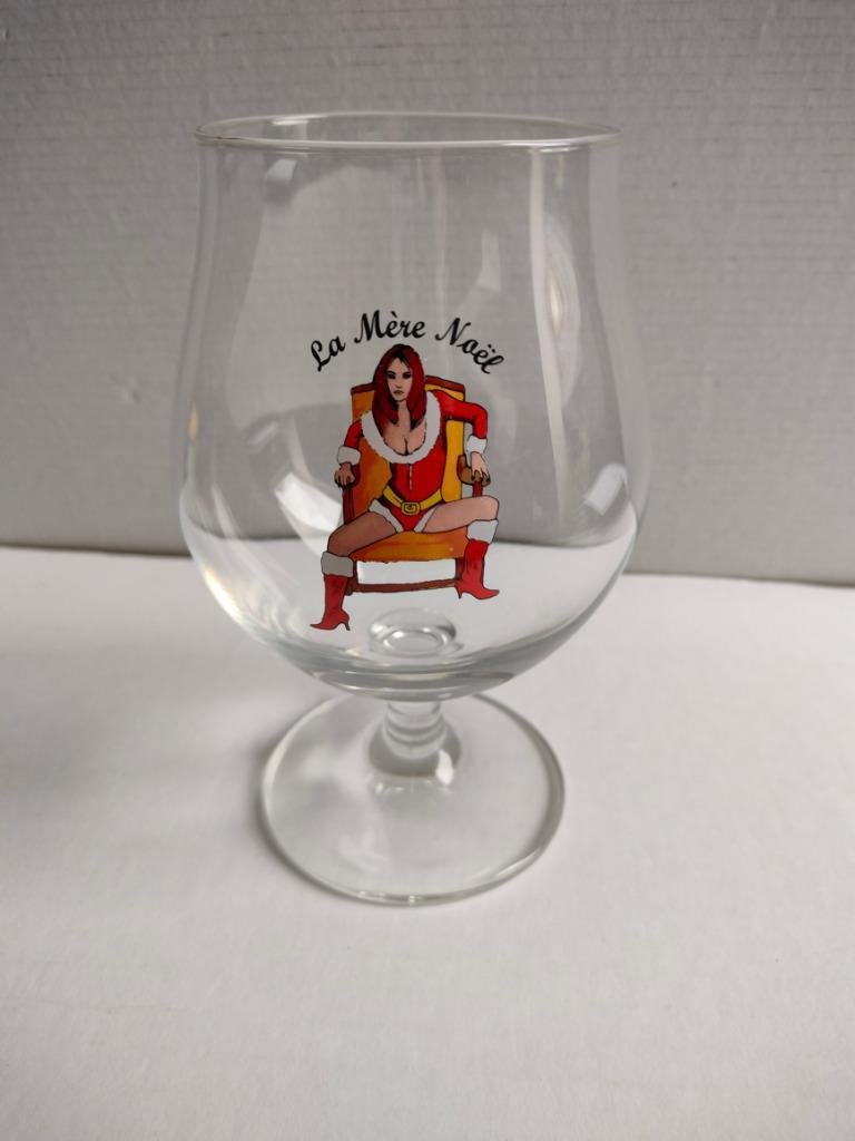 Verre Mère Noël 33 cl