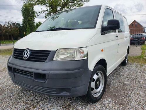 Vw Transporter T5 Double cabine UTILITAIRE 5places carnet., Autos, Volkswagen, Entreprise, Achat, Transporter, ABS, Airbags, Ordinateur de bord