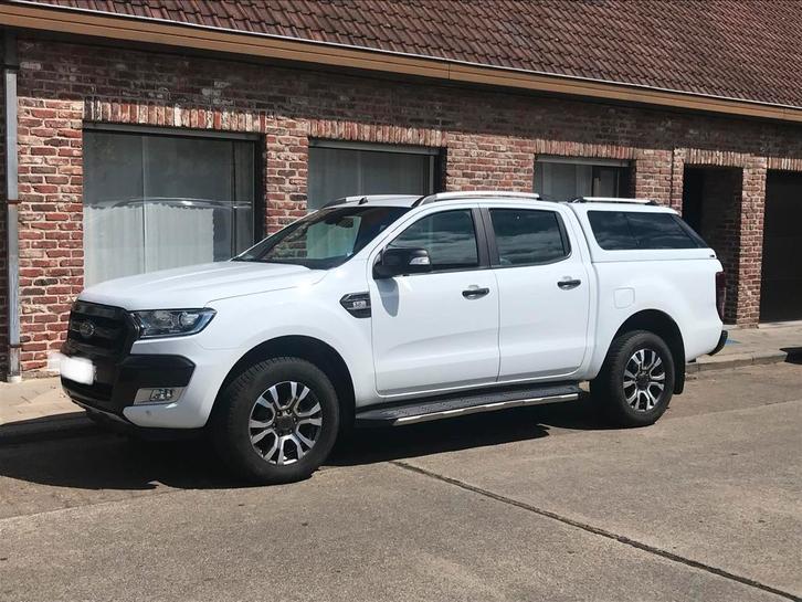 Ford Ranger HARDTOP 3,2 diesel, Auto's, Ford, Bedrijf, Ranger, Trekhaak, Diesel, Automaat, Wit, BTW verrekenbaar, Ophalen