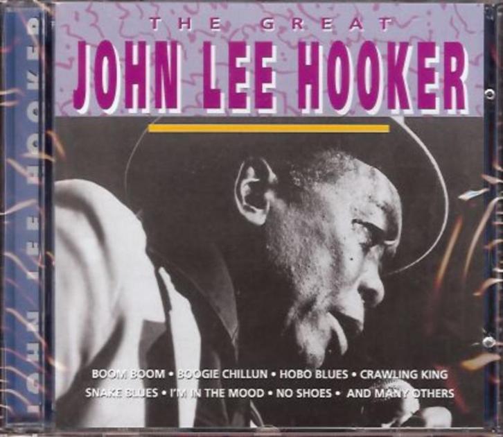 CD- John Lee Hooker – The Great John Lee Hooker, Cd's en Dvd's, Cd's | Jazz en Blues, Ophalen of Verzenden