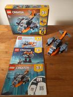 Lego Creator 31111 Cyber Drone 3 in 1, Kinderen en Baby's, Speelgoed | Duplo en Lego, Ophalen of Verzenden, Zo goed als nieuw