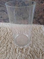 Vaas glas 40 cm cilinder transparant dikte glas 5 mm, Huis en Inrichting, Woonaccessoires | Vazen, Ophalen, Overige kleuren, Nieuw