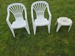 Tuinset, 2 stoelen en 1 tafel, Huis en Inrichting, Stoelen, Ophalen